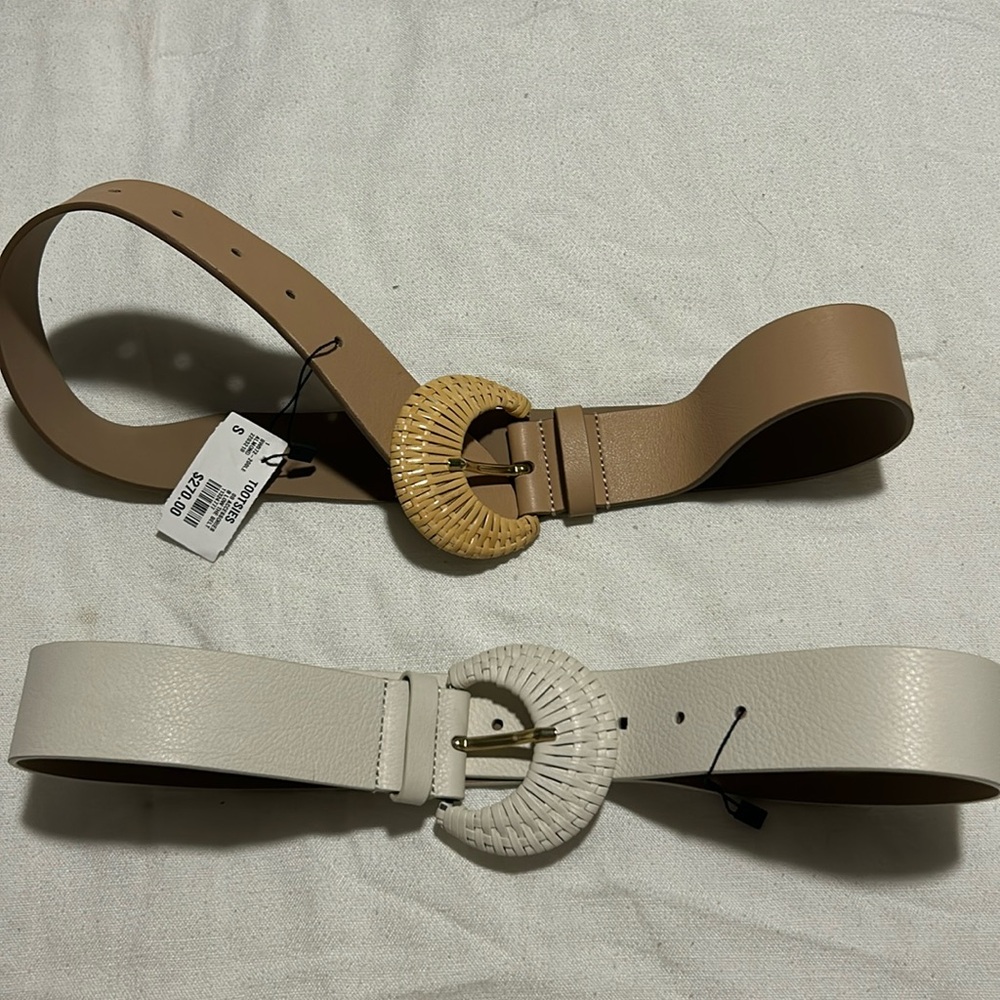 Two B-Low the Belt Belts Size Small